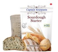 Mature Sourdough Starter Culture - Fresh, Active and Mature Dehydrated Sourdough Starter for Delicious Homemade Sourdough Bread - All-Natural and Organic - Easy to follow instructions, Fast