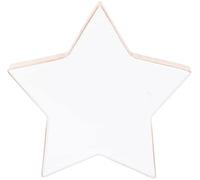 Maturi Star Shaped Ornament 12x12cm, White