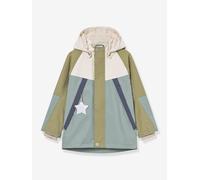 MATVALON MINI A TURE boy's quilted hooded jacket sage green