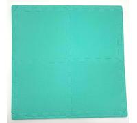 MaTvize Eva Foam Baby Play Mat - 12Pcs (29x29cm) 8mm Thick Soft Turquoise Interlocking Floor Tiles, Waterproof, Non-Slip, Safe & Comfortable Matting for Kids, Child’s play (Turquoise, 12 Pack)