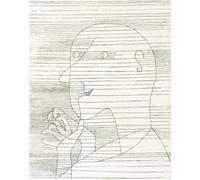 Matvsd Kohecs Abstract Paul Klee Poster and Prints Paul Klee《Old Man Counting on his Fingers》Canvas Wall Art Paul Klee Painting for Home Wall Decor 40x65cm Frameless