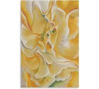 Matvsd Kohecs Georgia O'Keeffe Yellow Sweet Peas Canvas Wall Art, Unframed, 40x60cm