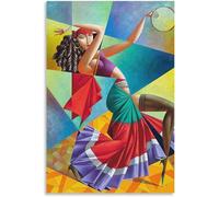 Matvsd Kohecs Georgy Kurasov Canvas Wall Art Georgy Kurasov Dancing Girl Poster Georgy Kurasov Prints Aesthetic Painting for Home Decor Picture 50x70cm No Frame