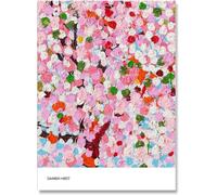 Matvsd Kohecs Pink Damien Hirst Cherry Blossoms Poster Abstract Canvas Wall Art Damien Hirst Prints For Home Decor 50x75cm Unframed