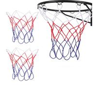 Matwsec 2 Pack Mini Basketball Nets Replacement 8 Loops Basketball Hoop Net for Indoor and Outdoor Small Rim