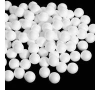 Matwsec 50 Pcs 1.18 Inch Foam Balls for Crafts Styrofoam Balls Small White Foam Ball Polystyrene Craft Ball for DIY Art Holiday Household School Projects and Party Decoration