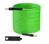 MATXREE 10M High Pressure Washer Hose for Karcher K Series K2 K3 K4 K5 K7 | Green Replacement Hoses with Quick Click Plug Connector, Jet Wash Extension Hose Pipe for Kärcher High Pressure Accessories