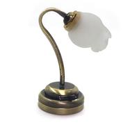 Matybobe 1:12 Scale Dollhouse Lamp Elegant Tulips Design Battery Operated for Dollhouses and Displays (Tulips)