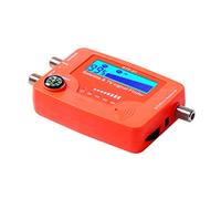 Matybobe 2 in 1 Satellite and TV Signal Finder LCD Digital Satellite Finder Portable TV Signal Strength Meter Signal Finding Meter with Compass Alarm Buzzer
