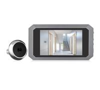 Matybobe 3.97-inch Peephole Camera for Apartment Door 2MP LCD Digital Peephole Viewer 120 Degree Color Infrared Camera 1080P Door Monitor Built-in 1400mAh Battery Type-C Rechargeable