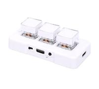 Matybobe 3 Keys Keypad with 3 Connection Modes Wireless Mechanical Numpad