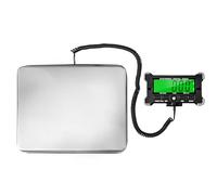 Matybobe 440 Lbs Electronic Postal Scale 0.05kg Precision Integrated Stainless Steel Digital Scale with LCD Backlight Display Shipping Scales with Auto off/Data Hold/Tare/Count