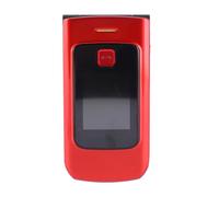 Matybobe 4G Flip Cell Phone 4G Senior Flip Phone Big Button Dual Screen SOS 4800mAh Battery Clear Sound Voice Dialing with GPS Positioning for Elderly (Red)