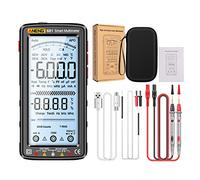 Matybobe 681 6000 Counts Digital Multimeter Smart Anti-Burn Rechargeable Universal Meter NCV Tester 5-inch Large LCD with Backlit Flashlight for Voltage Current Resistance Capacitance Temperature