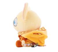 Matybobe Adorable Mouse Plush Toy with Embroidery Floral Design and Blue Eyes for Children and Home Decor, Silky Plush Material 1 Unit (Bits)