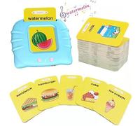 Matybobe Card Learning Machine Kindergarten Preschool Reading Machine for Toddlers (Blue)