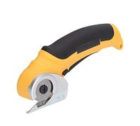 Matybobe Cordless Electric Scissors Electric Craft Scissors Battery Powered Handheld Cutter Ergonomic Handle Safety Lock Self Sharpening Blade for Fabric Carpet