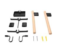 Matybobe Cycling Gear Rack Stylish Wooden Multifunctional Storage