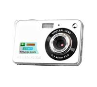 Matybobe Digital Camera Mini Pocket Camera 48MP 2.7 Inch LCD Screen 8X Zoom Smile Capture Anti-Shake with Battery