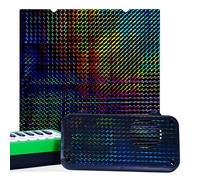 Matybobe Dual Sided Printing PET Phantom Platform Board Spring Steel Build Plate for K1 Max Ender-3 V3 Plus 3D Printer Glossy PET Coated PEI Surface 315 310mm Without Soft Magnetic