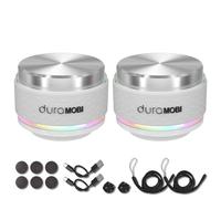 Matybobe duraMOBI Bone Conduction Speaker Smart BT Mini True Wireless Speakers with Stereo Sound LED Lights IP54 Waterproof Small Portable Speaker for Home, Outdoors, Travel