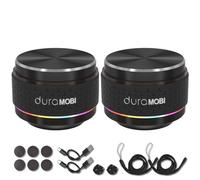 Matybobe duraMOBI Bone Conduction Speaker Smart BT Mini True Wireless Speakers with Stereo Sound LED Lights IP54 Waterproof Small Portable Speaker for Home, Outdoors, Travel