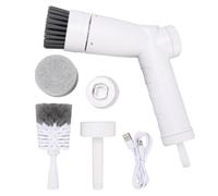 Matybobe Electric Cleaning Brush, Cordless Scrubber with 3 Replaceable Brush Heads, for Kitchen, Bathroom, Floors, Stove, Sink, Bottles, and Car Interior, IPX7 (2500mAh)