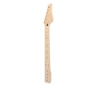 Matybobe Electric Guitar Neck, 22 Frets Bone Nut Dual Action Truss Rod, Maple Fretboard, Easy Installation, Smooth Finish, Guitar Neck, Neck, Neck