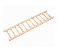 Matybobe Exquisite 1:12 Scale Dollhouse Wooden Ladder Durable Railing for Miniature Home Decor Birch Wood 30.5x7.5x0.7cm 2 Pack (2 Pcs)