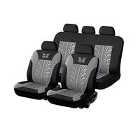 Matybobe General Car Seat Cover Set Universal ButterflyPattern Embroidery Car Seat Cover Full Set Interior Accessories Auto Seat Cover