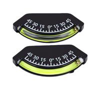 Matybobe High Contrast Level Bubble Inclinometer with Dual Axis Monitoring for Various Applications for Home or Professional Use - 2 Units