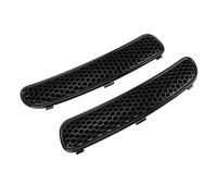Matybobe Hood Vent Grille Front Air Grille for R50 R53 Cabrio R52 Glossy | Replacement for 51137122506,ABS Construction,Scratch-resistant,Glossy Black Finish,Enhances Vehicle Aesthetics