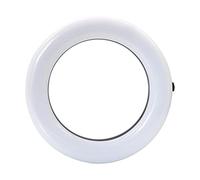 Matybobe Hookah Lights Hookah LED Lamp Light Ring LED Lamp Panel Color and Brightness USB Charging Paste or Magnetic Installation with Remote Control for Tray (1)