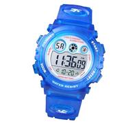 Matybobe Kids Digital Sport Wristwatch with Colorful EL Light Alarm Stopwatch W ate Display Children Boys Girls (Sky Blue)
