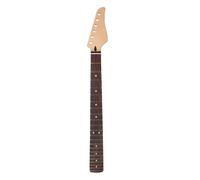 Matybobe Maple Electric Guitar Neck, 22 Frets Rosewood Fingerboard ST Replacement Adjustable Truss Rod Side Dot Inlays, Expertly Designed for Flawless Performance, with Pre-Drilled