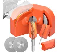 Matybobe Multipurpose Electric Drill Bits Gr g Sharpener Wear Resistant Diamond Gr g Blade Sharpening Tool Impact Drill Milling Cutter Grinder