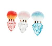 Matybobe Nail Dust Brush Set 3pcs Ultra Soft Multifunctional Brush for