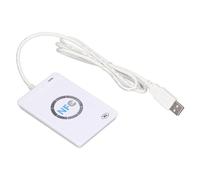 Matybobe NFC Card Reader Writer, 13.56 MHz Contactless Smart Card 5VDC | Connectivity, USB Powered PC Material, 106-424 Kbps Read Write Speed, Supports , for Access Control and Payment