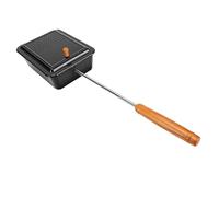 Matybobe Popcorn Grill Tray Iron Stovetop Maker Non Stick for Outdoor