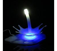 Matybobe Portable Energy Saving White Bottom Colorful Lights Wine Bottle Lamp for Bar and Party