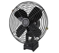 Matybobe Portable Fan Battery Powered Fan Cordless Cooling 8 Inch Cooling 2 Speeds 35W 4 Leaf Small Footprint Fit for DCB201 DCB203 DCB204 DCB206 DCB207