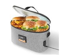 Matybobe Portable Oven 12V Car Food Warmer Personal Mini Oven with Digital Display Temperature Preset 8L Electric Car Heating Lunch Box for Road Trip Camping Picnic On The Go Office Work