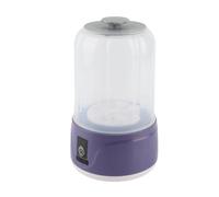 Matybobe Portable Washing Machine Rechargeable Cordless Mini Laundry Washer for Underwear Socks 1L Capacity 2 Modes (Purple)