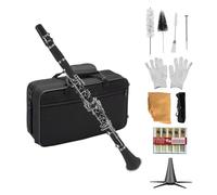 Matybobe Professional ABS Bb Clarinet Set for Beginner Student with Accessory Kit