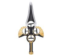 Matybobe Remote Control Flying Sword Sensing Precise Response Lightweight Foam Airplane with LED Light for Outdoor Fun (Black Gold)