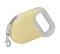 Matybobe Retractable Dog Leash Telescopic Control Tractor Soft Grip Handle for Outdoor Pets Walking (Yellow)