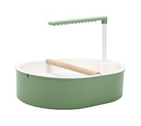 Matybobe Shower Fountain Detachable Bath for Cockatiels Natural Rain Shower Experience Easy Assembly 31x26x25cm