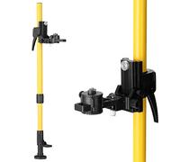 Matybobe Telescopic Level Stand Bar Adjustable Height Extend Holder 1/4 Thread Bracket for Leveling Works