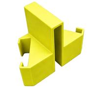 Matybobe Tennis Camera Mount Durable and Lightweight Holder for Capture Training Sessions and Match Analysis 1 Unit (Yellow)