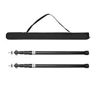 Matybobe Thicken Aluminum Alloy Tent Pole Adjustable Tent Support Rods Beach Shelter Tarp Awning Pole Replacement Poles Accessories for Camping Hiking Backpacking Tent